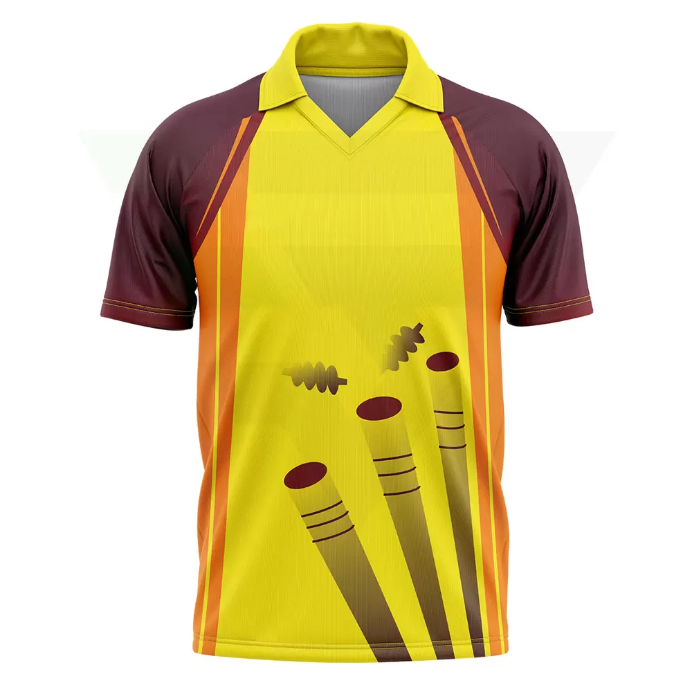 Custom Latest Design Team Wear Cricket Jersey